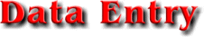 Data Entry